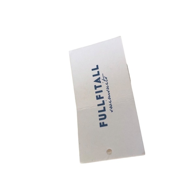 FULLFITALL One Shoulder One Piece Swimsuit Black White Size 14 NWT - Picture 6 of 6